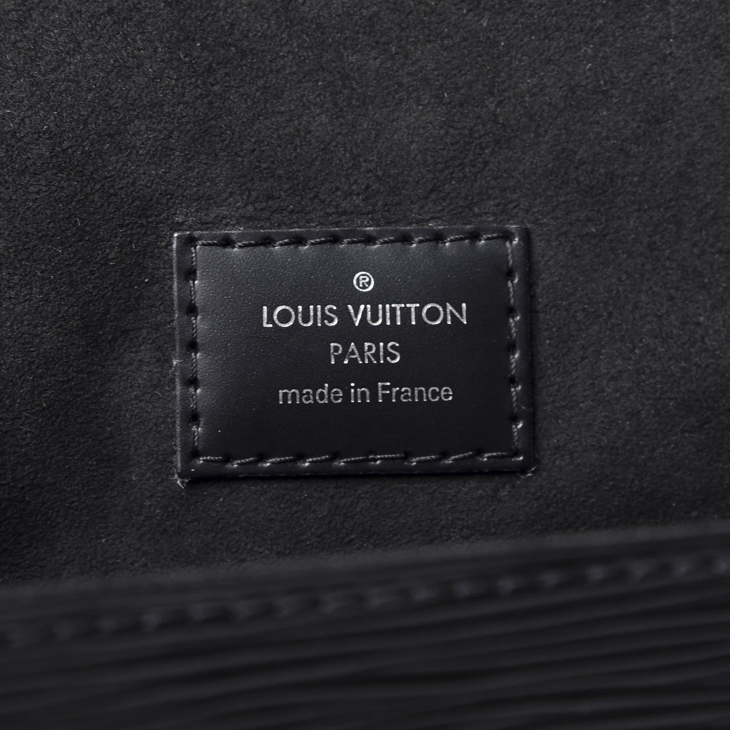 Louis Vuitton Epi Cluny BB Black 9 of 11