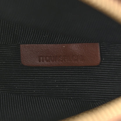 Burberry Canvas Calfskin Louise Bag Natural 7 of 10