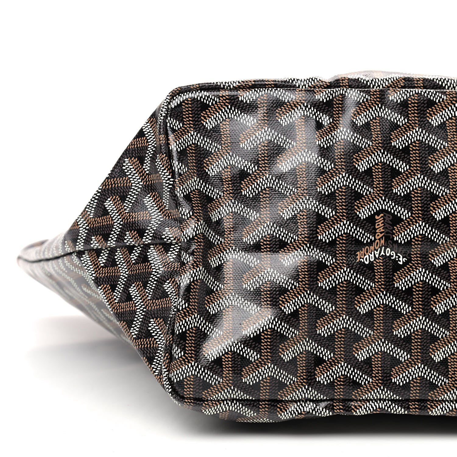 Goyard Goyardine Saint Louis PM Black Gold 7 of 9