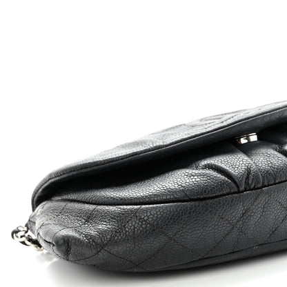 Chanel Caviar Half Moon Wallet On Chain WOC Black 11 of 13