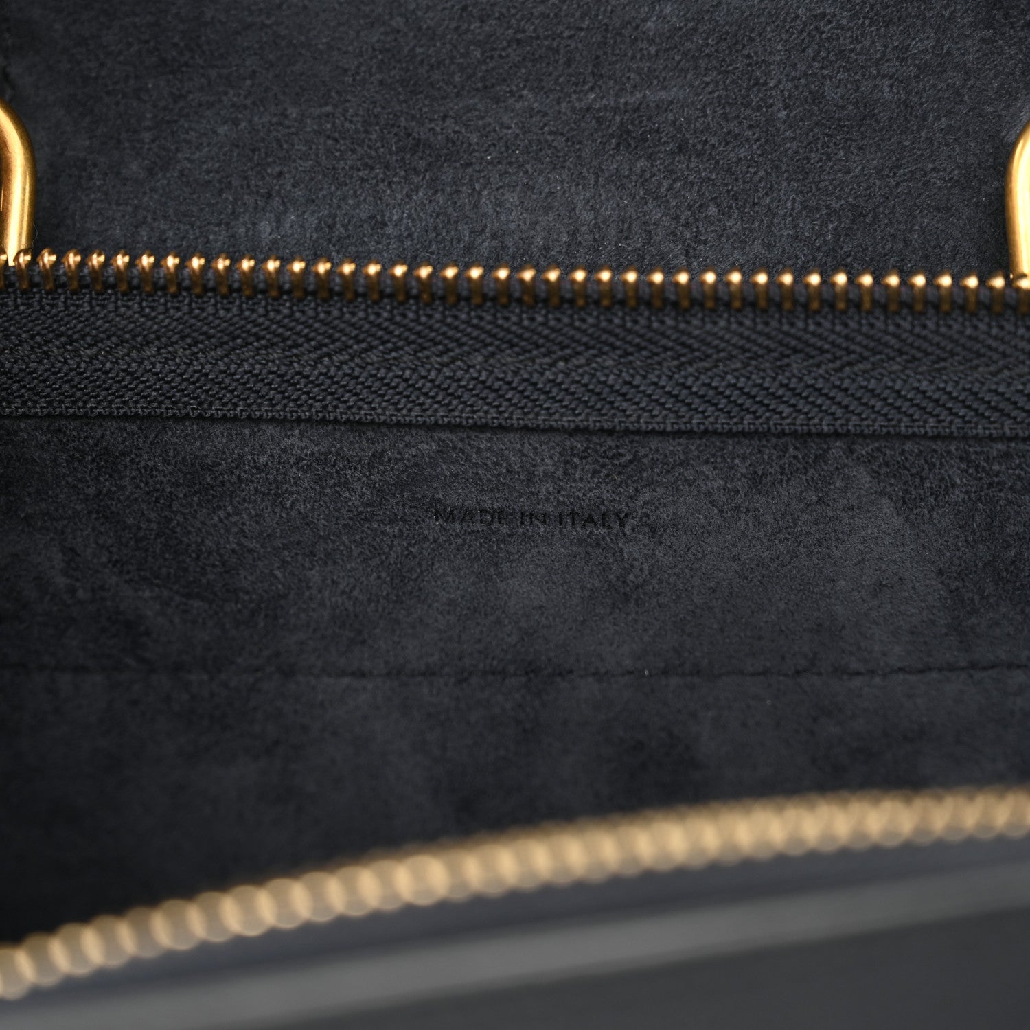 Celine Grained Calfskin Nano Belt Bag Navy 6 of 12