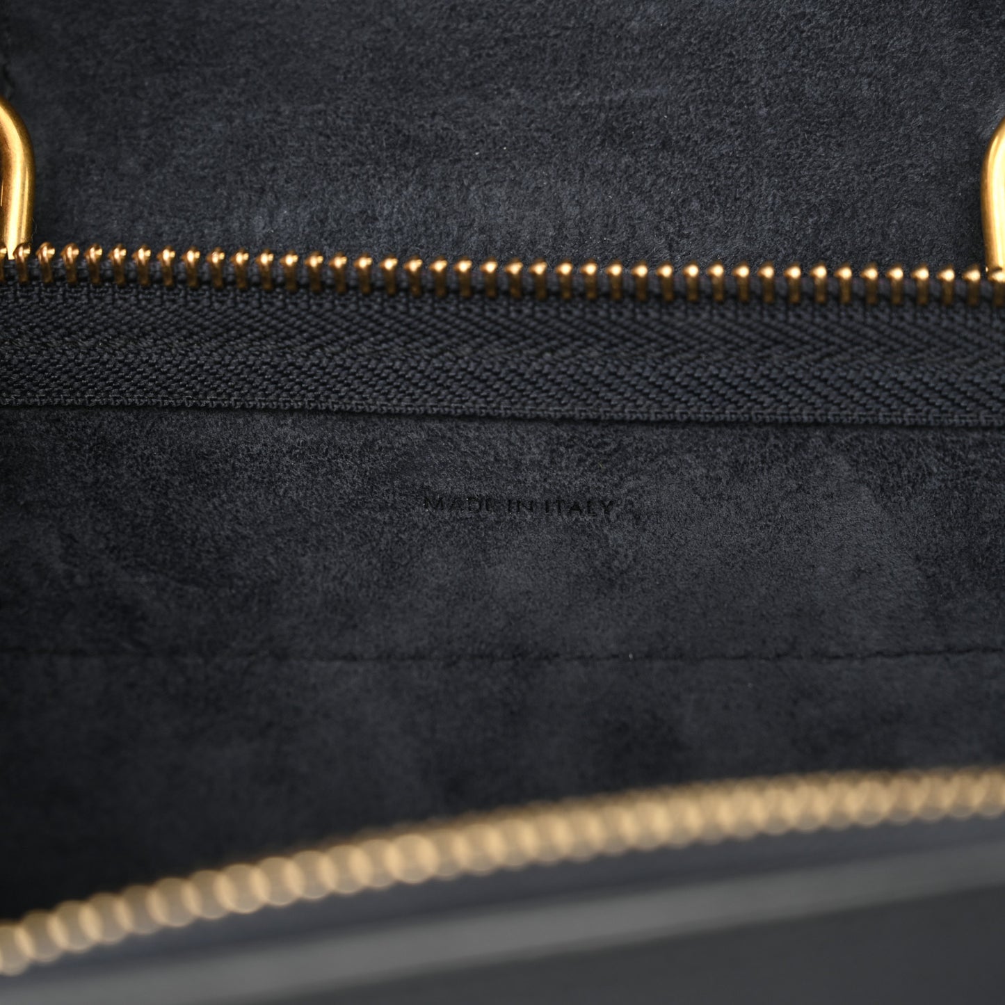 Grained Calfskin Nano Belt Bag Navy