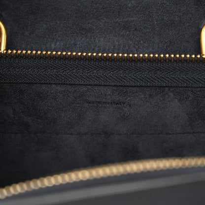 Celine Grained Calfskin Nano Belt Bag Navy 6 of 12