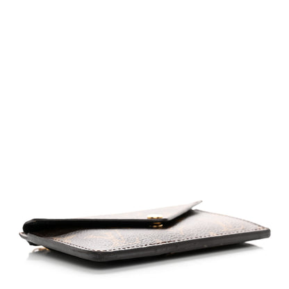 Louis Vuitton Monogram Recto Verso Card Holder Black 5 of 11