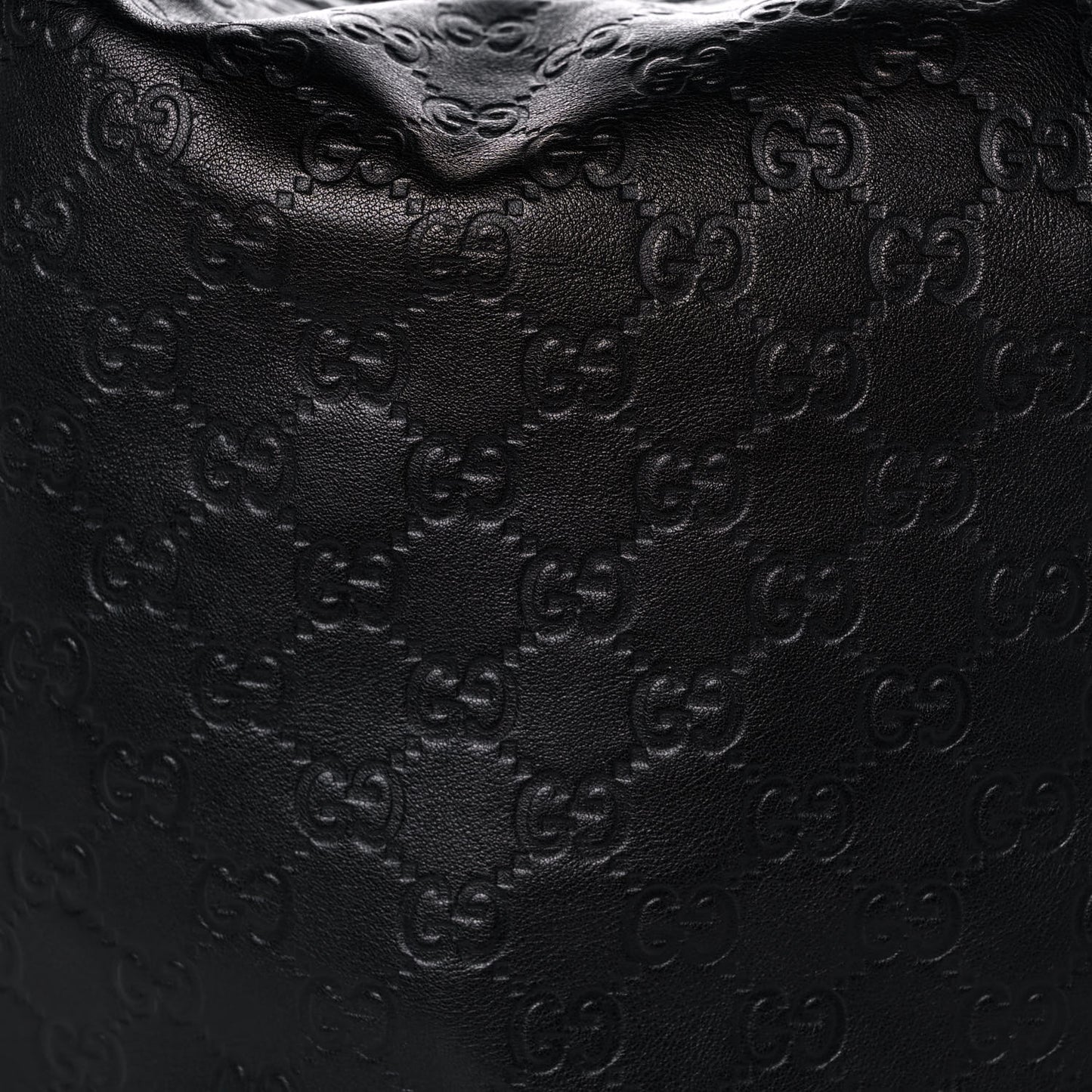 Guccissima Pelham Medium Hobo Black
