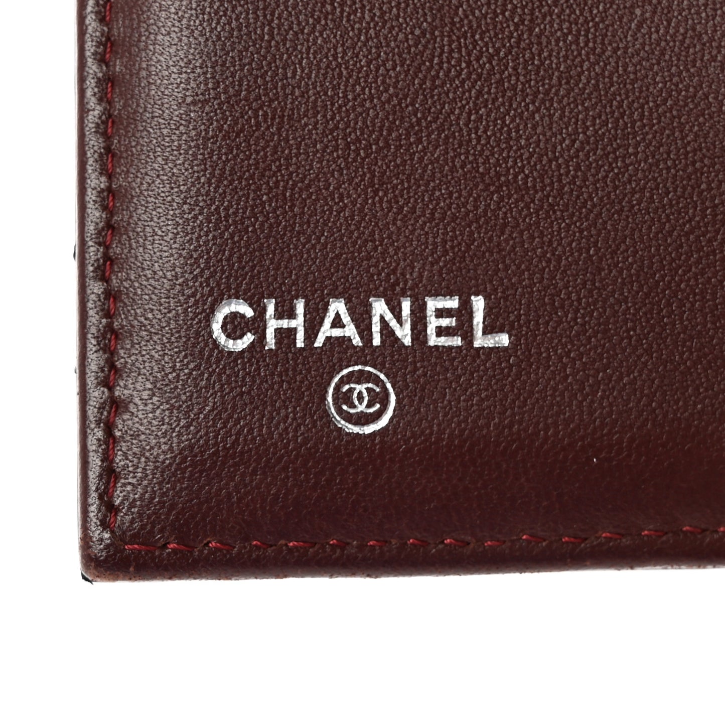 Lambskin Quilted Large Flap Wallet Black
