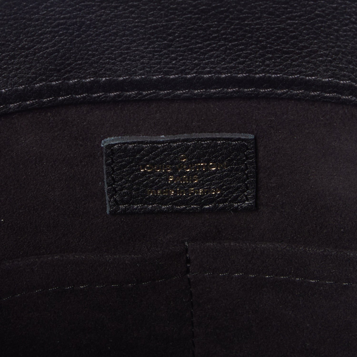 Louis Vuitton Monogram Pallas Shopper Black 8 of 8