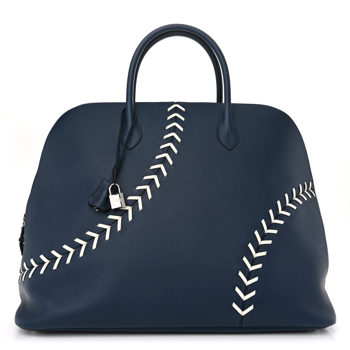 Evercolor 1923 Bolide 45 Baseball Bag Bleu De Malte Blanc