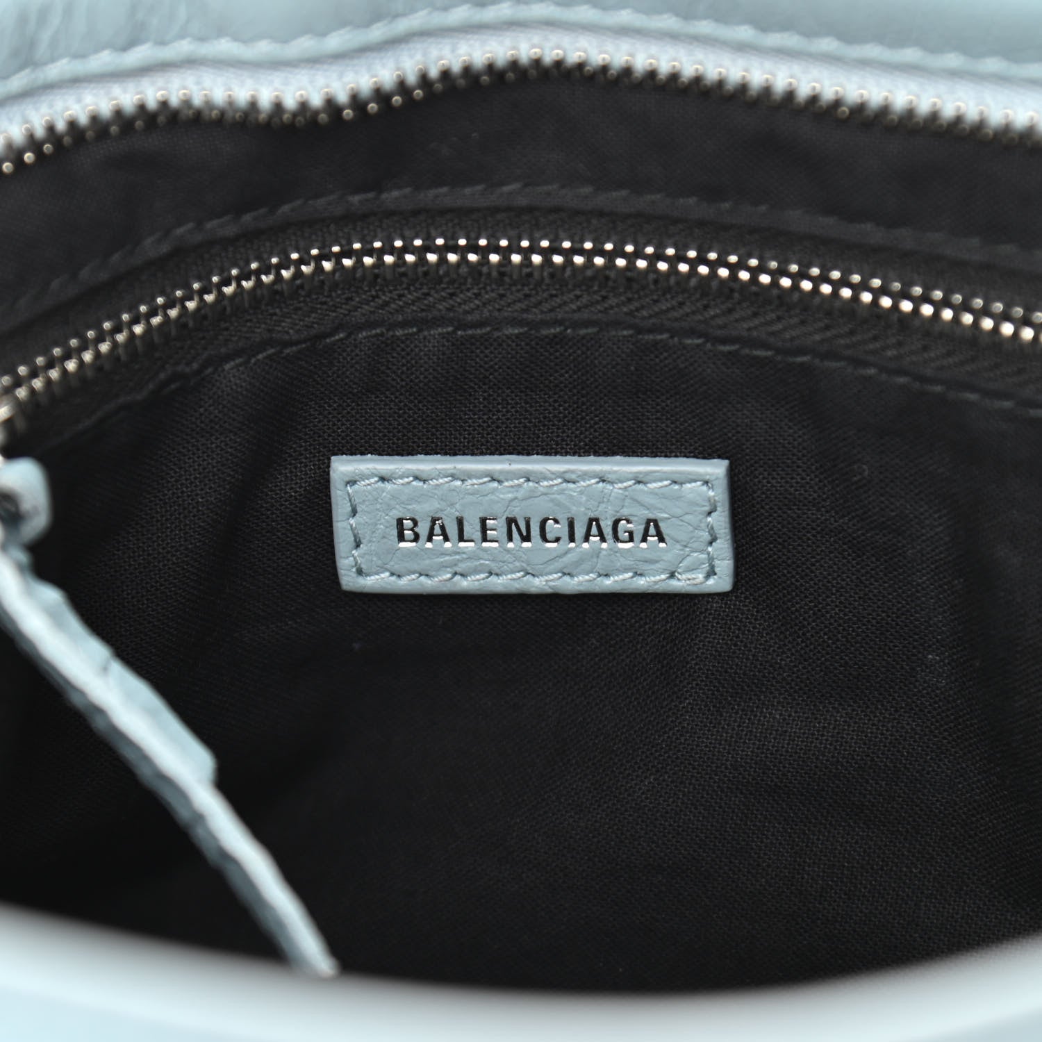 Balenciaga Agneau Classic Silver Hardware S City Bleu Gris 6 of 10