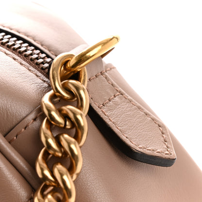 Gucci Calfskin Matelasse Small GG Marmont Chain Shoulder Bag Porcelain Rose 13 of 15