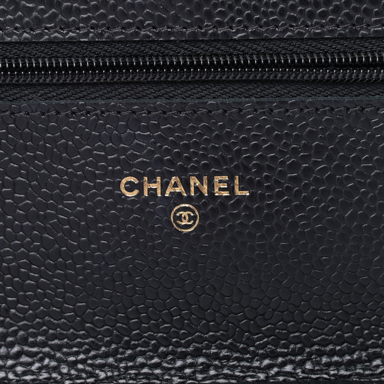 Chanel Caviar Quilted Wallet On Chain WOC Black 6 of 10
