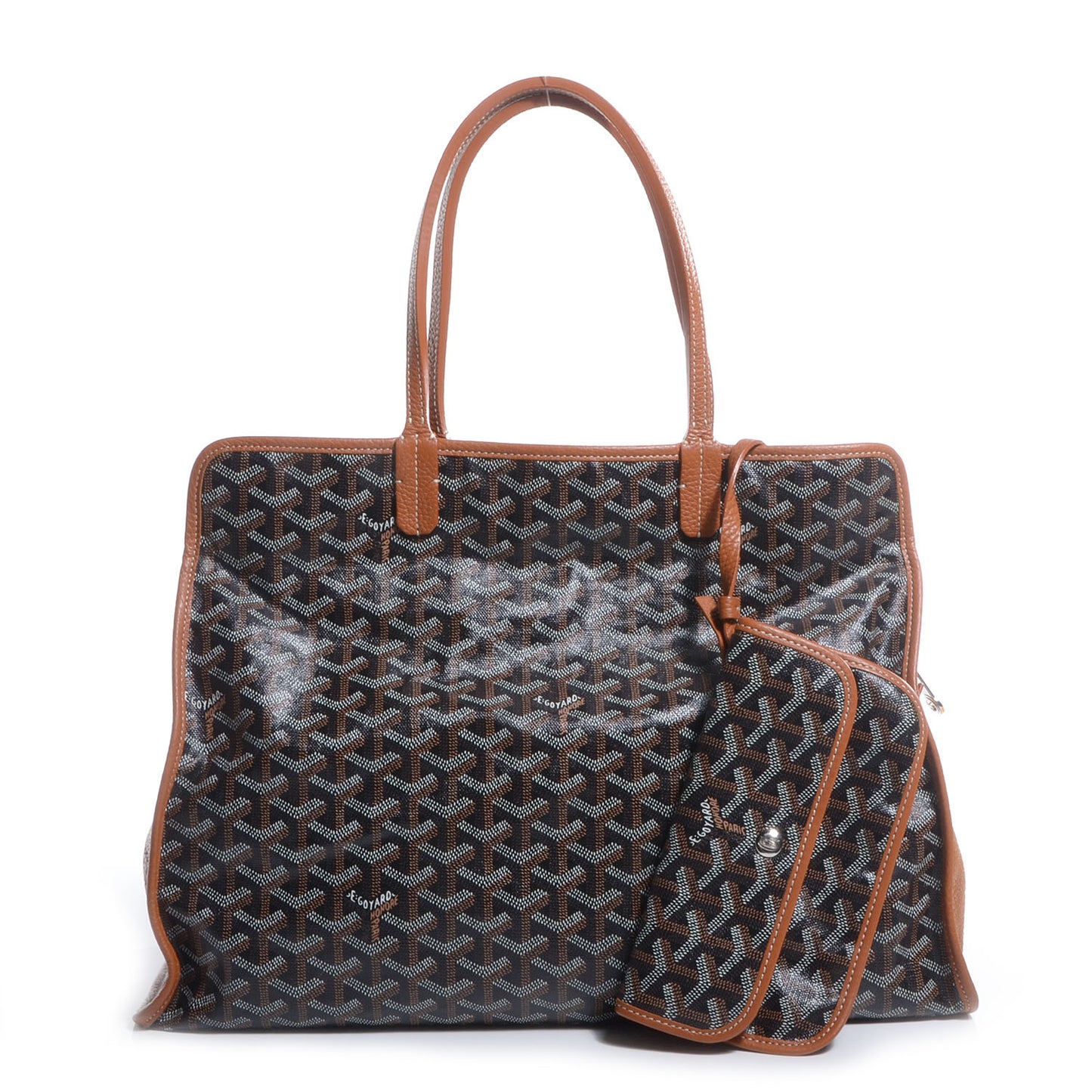 Goyardine Sac Hardy Pet Carrier PM Black Gold