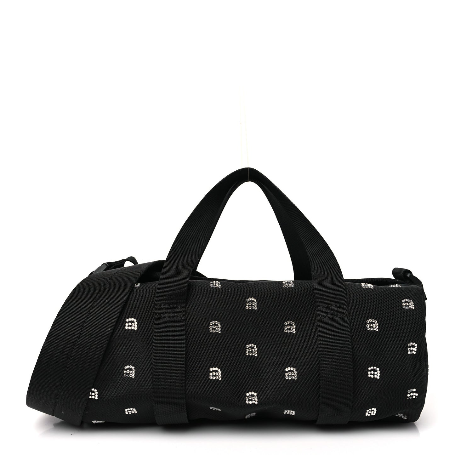 Nylon Crystal Wangsport Mini Duffle Black