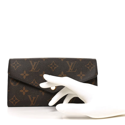 Louis Vuitton Monogram Sarah Wallet NM Coquelicot 2 of 7