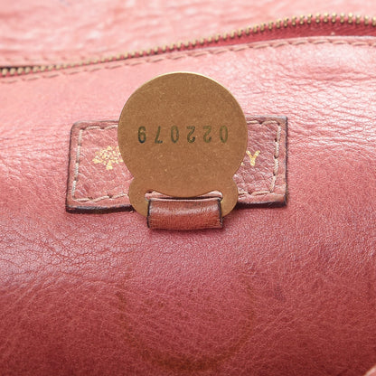 Mulberry Calfskin Roxanne Satchel Rust 9 of 40