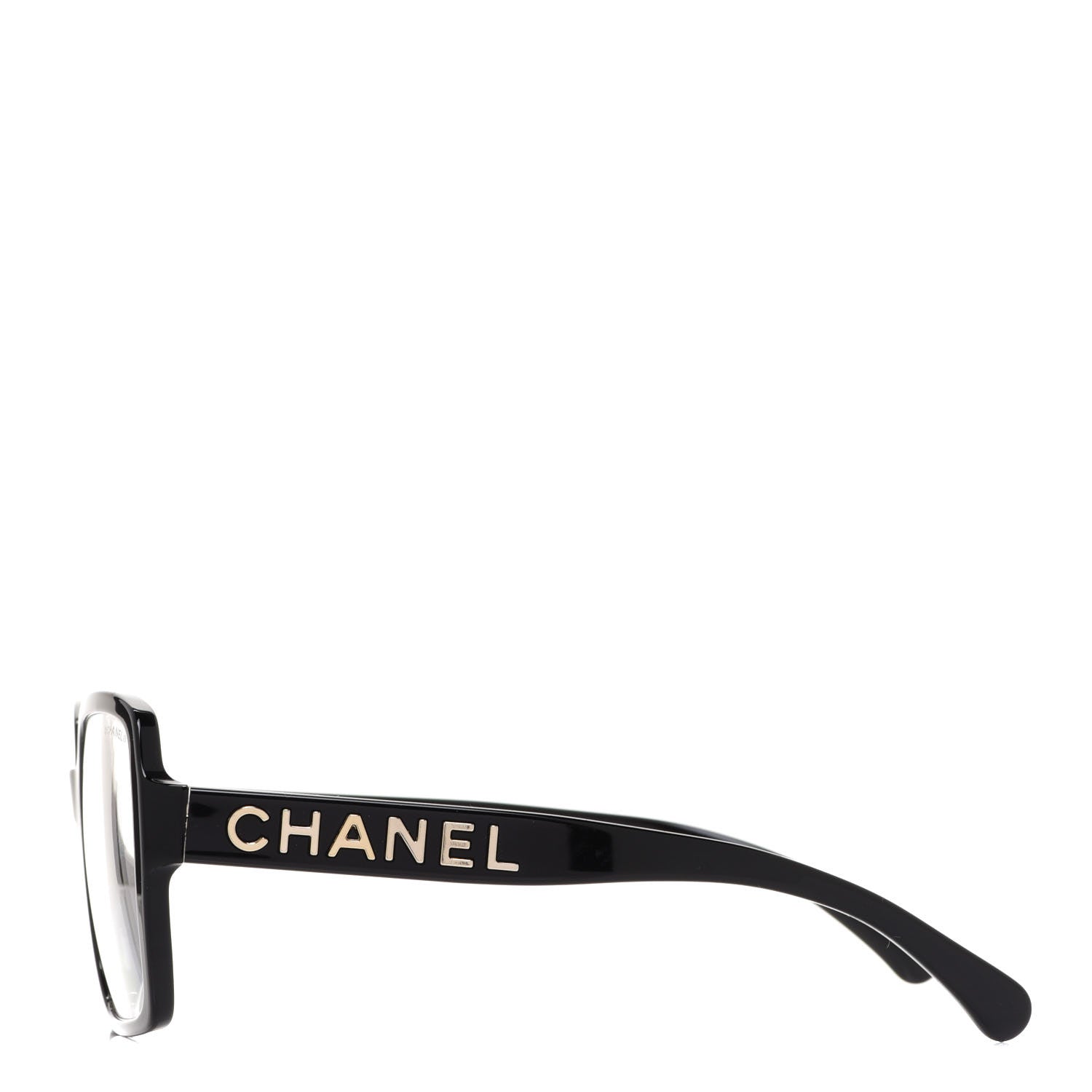Chanel Acetate Square Eyeglasses 5408 Black 3 of 7