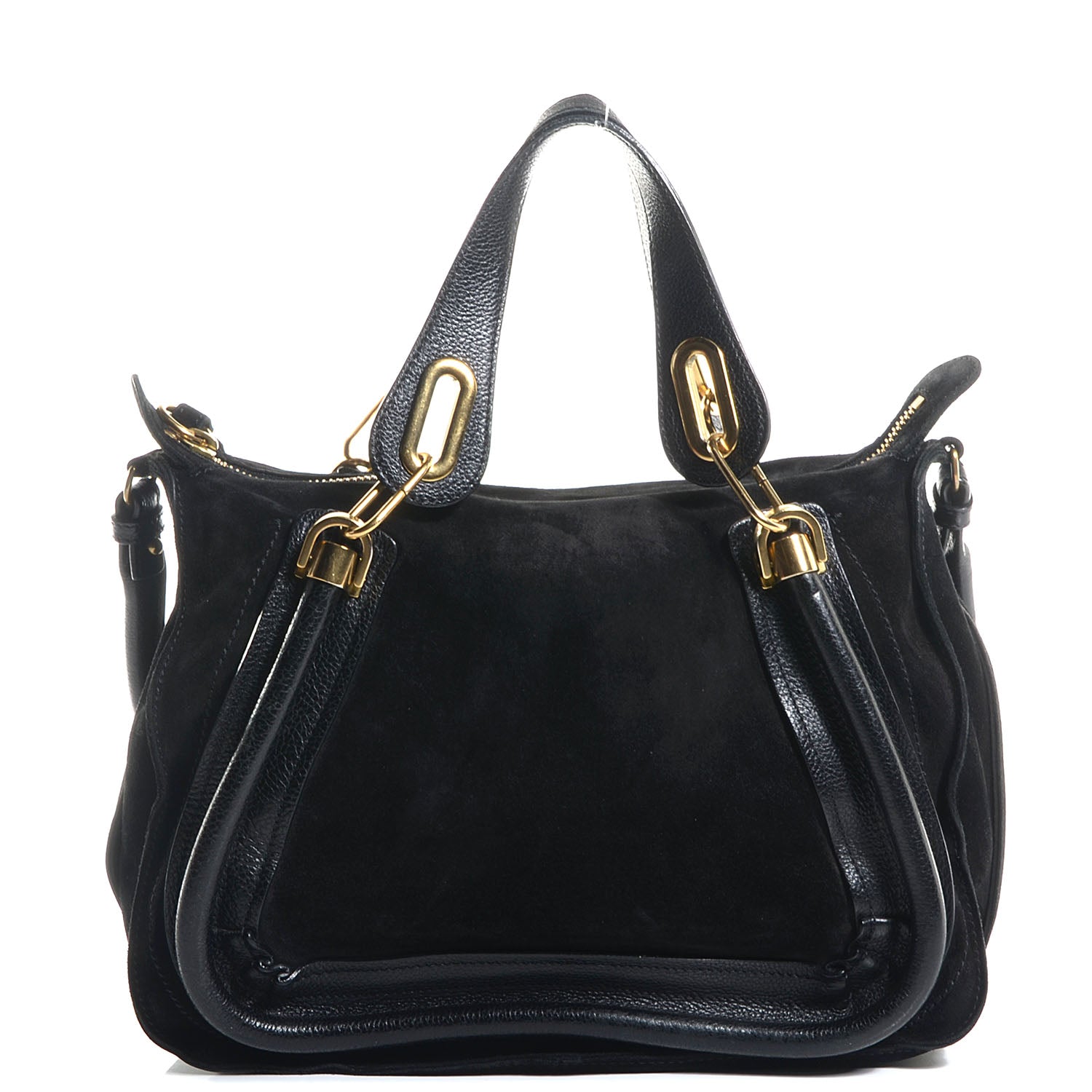 Chloe Suede Medium Paraty Black 1 of 9