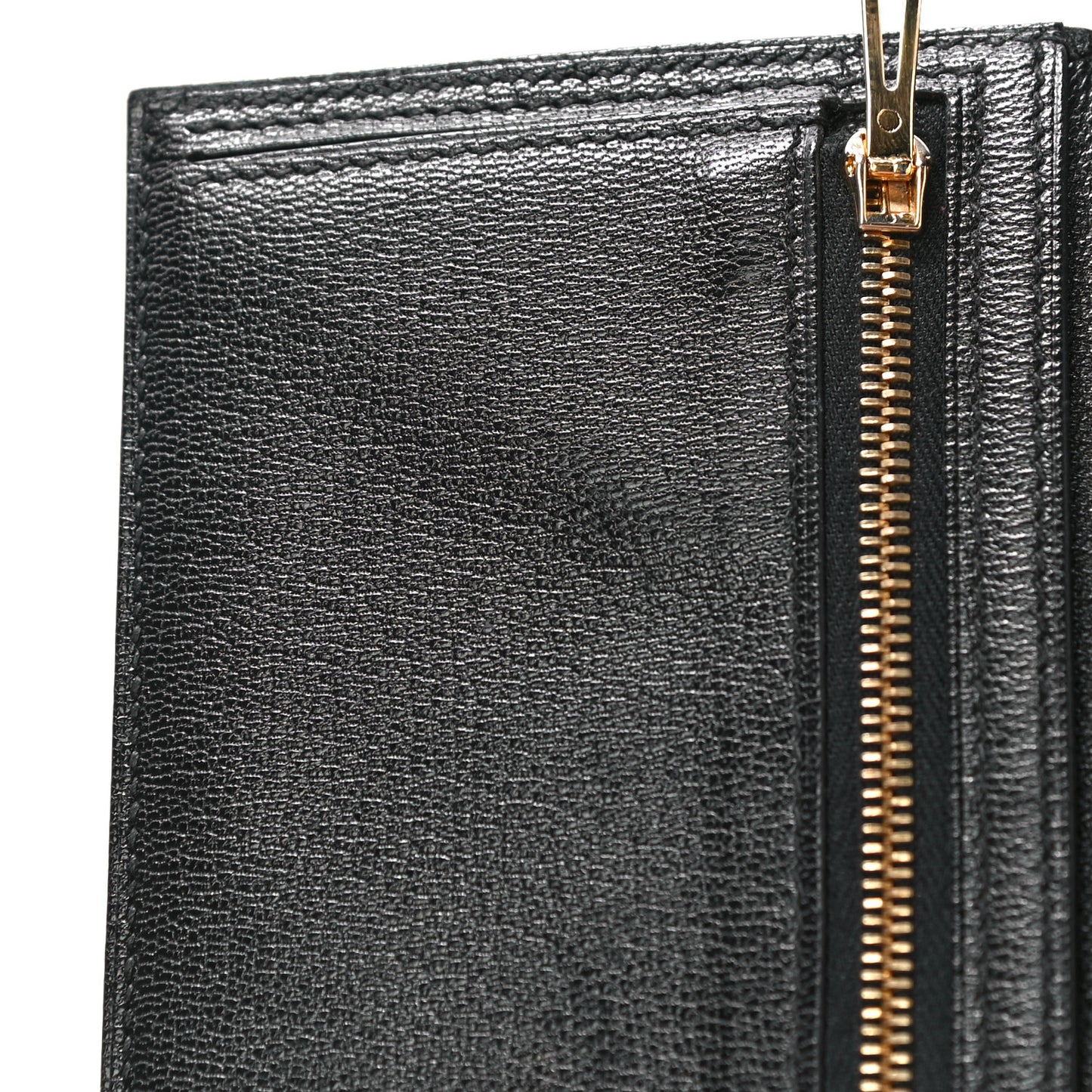 Shiny Alligator Bearn Wallet Black