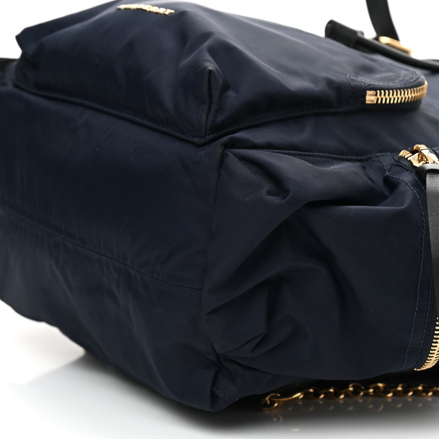 Nylon Medium Rucksack Backpack Ink Blue