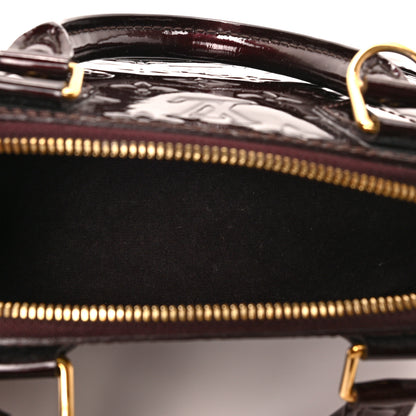 Louis Vuitton Vernis Alma BB Amarante 5 of 8