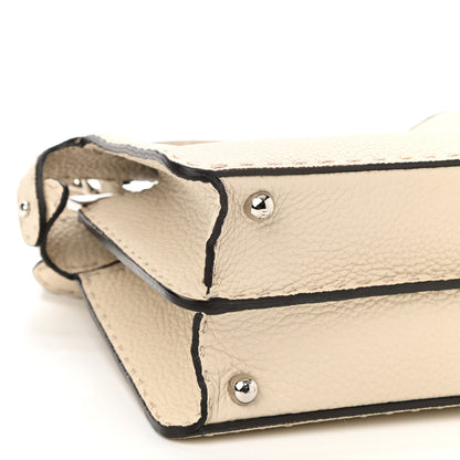 Fendi Cuoio Romano Selleria Chamois Small Peekaboo I SEE U Satchel Camelia Sand Cyber 8 of 9