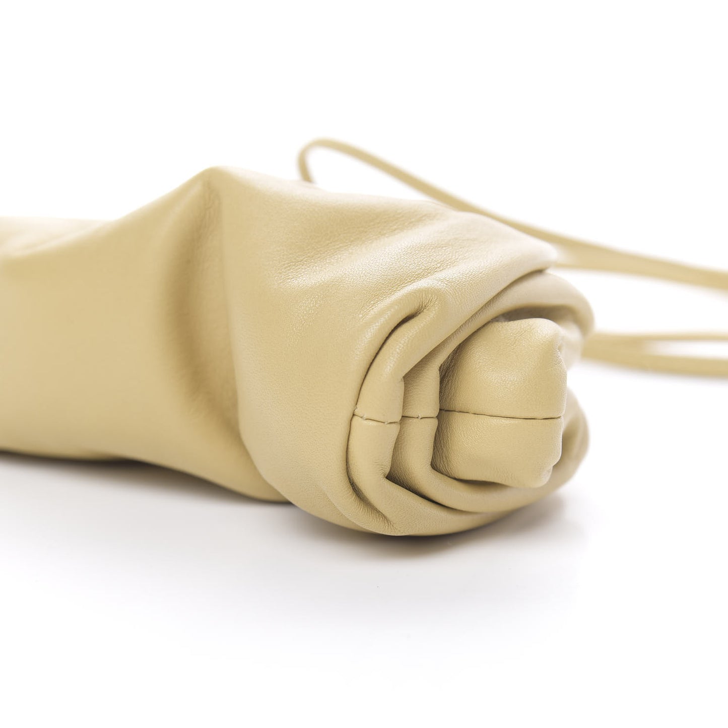 Butter Calfskin Coin Purse Tapioca
