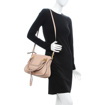 Chloe Calfskin Small Marcie Satchel Blush Nude 2 of 8