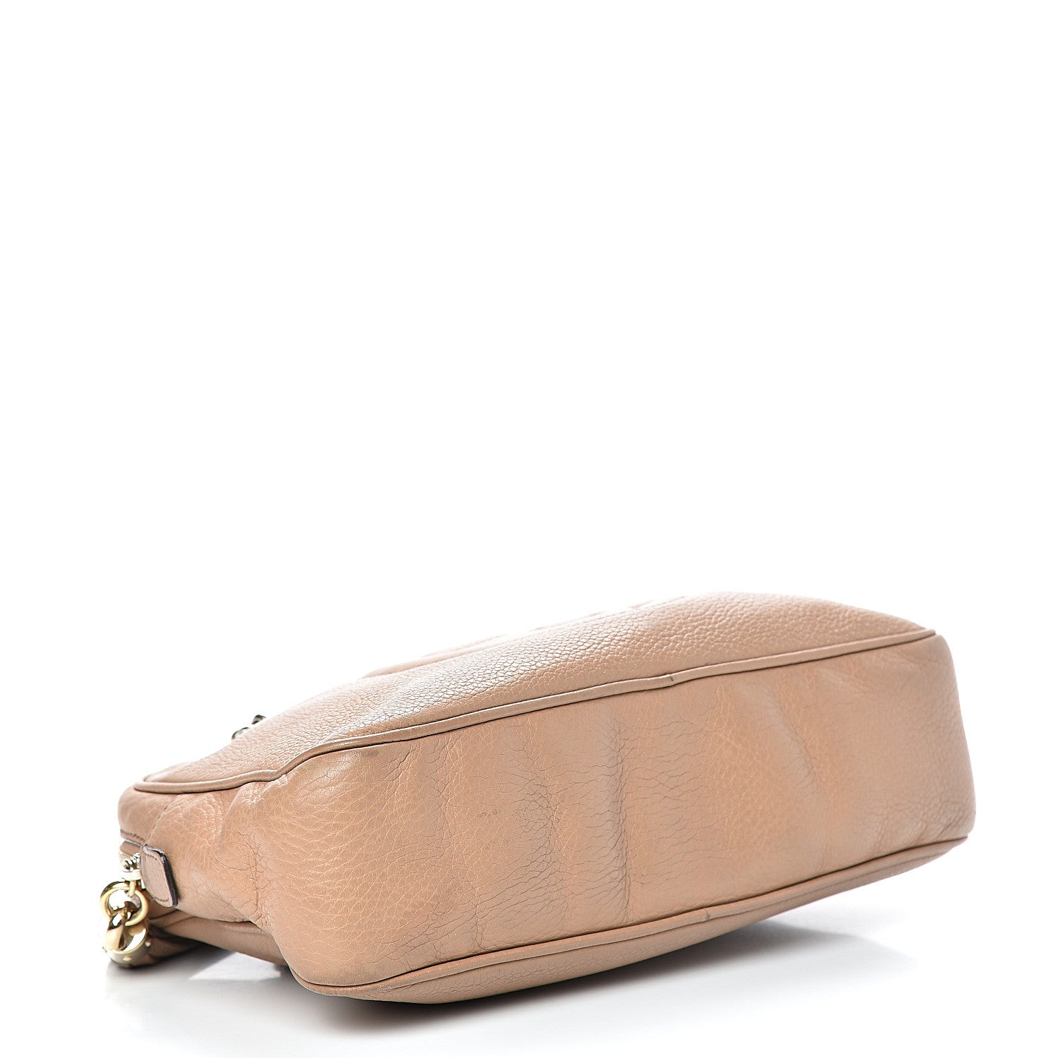 Gucci Pebbled Calfskin Small Soho Bowler Camelia 3 of 12