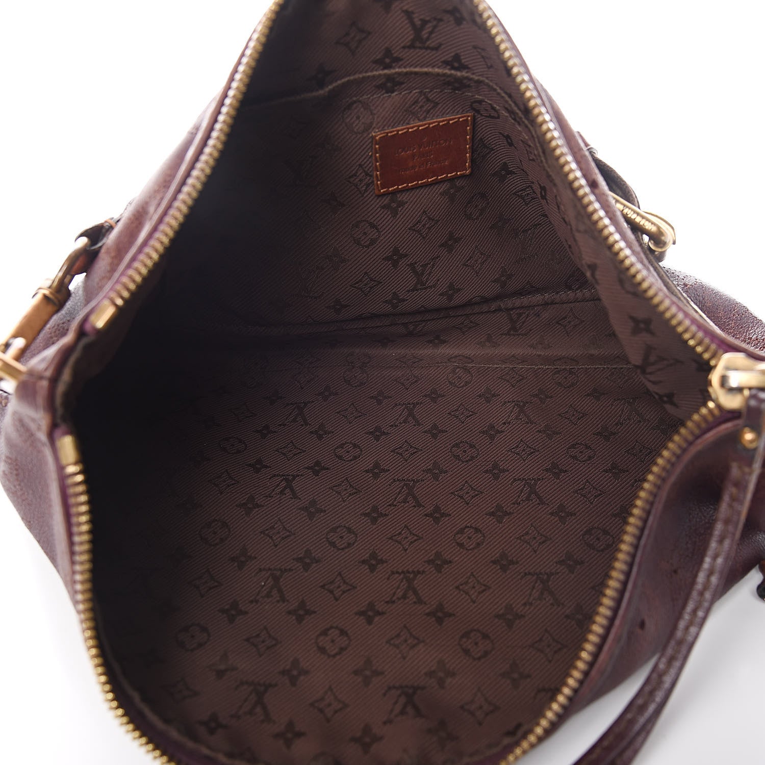 Louis Vuitton Mahina Onatah Pochette Aubergine 5 of 18