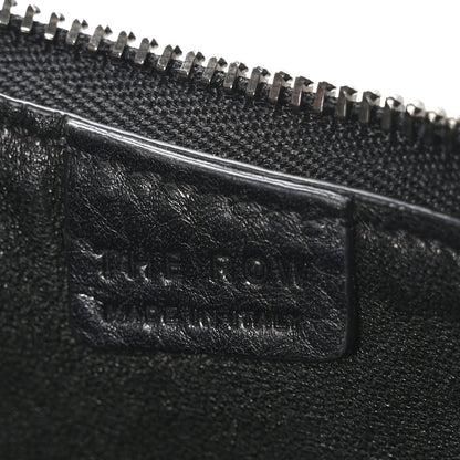 The Row Grained Calfskin Half Moon Shoulder Bag Black 6 of 11