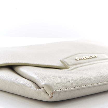 Givenchy Sugar Goatskin Medium Antigona Envelope Clutch Ivory 5 of 8