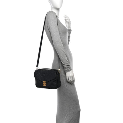 Louis Vuitton Empreinte Pochette Metis Black 2 of 16