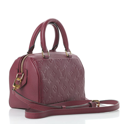 Louis Vuitton Empreinte Speedy Bandouliere 20 NM Raisin 3 of 12
