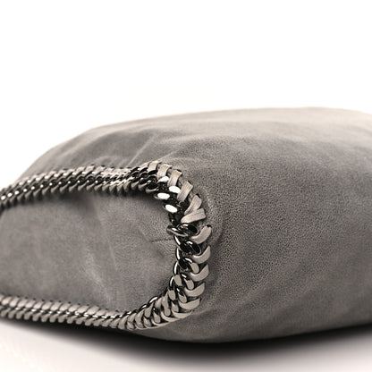 Stella McCartney Shaggy Deer Falabella Fold Over Tote Grey 8 of 9