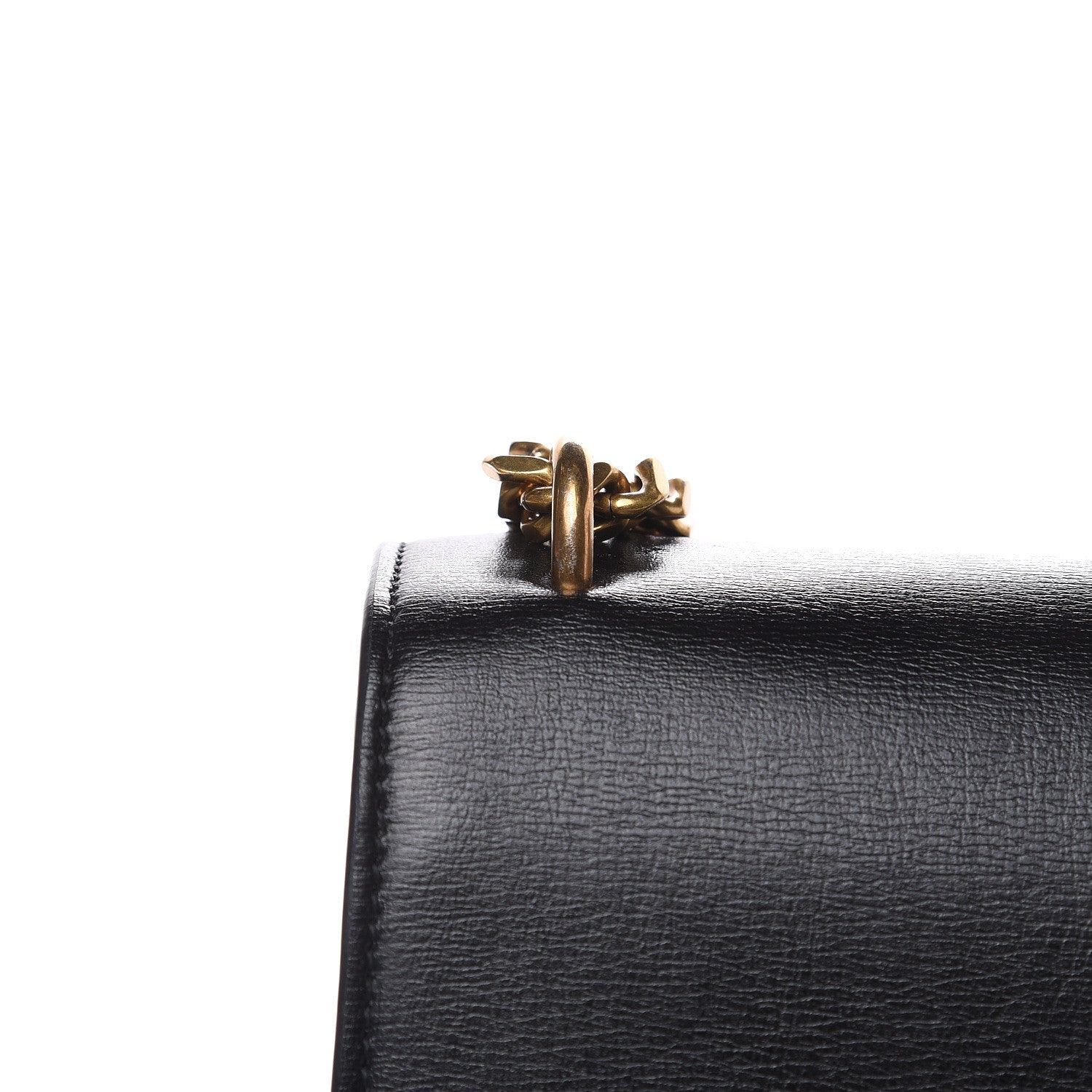 Saint Laurent Calfskin Medium Monogram Sunset Black 12 of 13