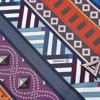 Hermes Silk Colliers De Chiens Maxi Twilly 5 of 5