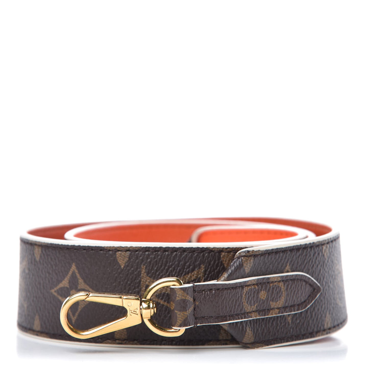 Monogram Bandouliere Shoulder Strap Orange