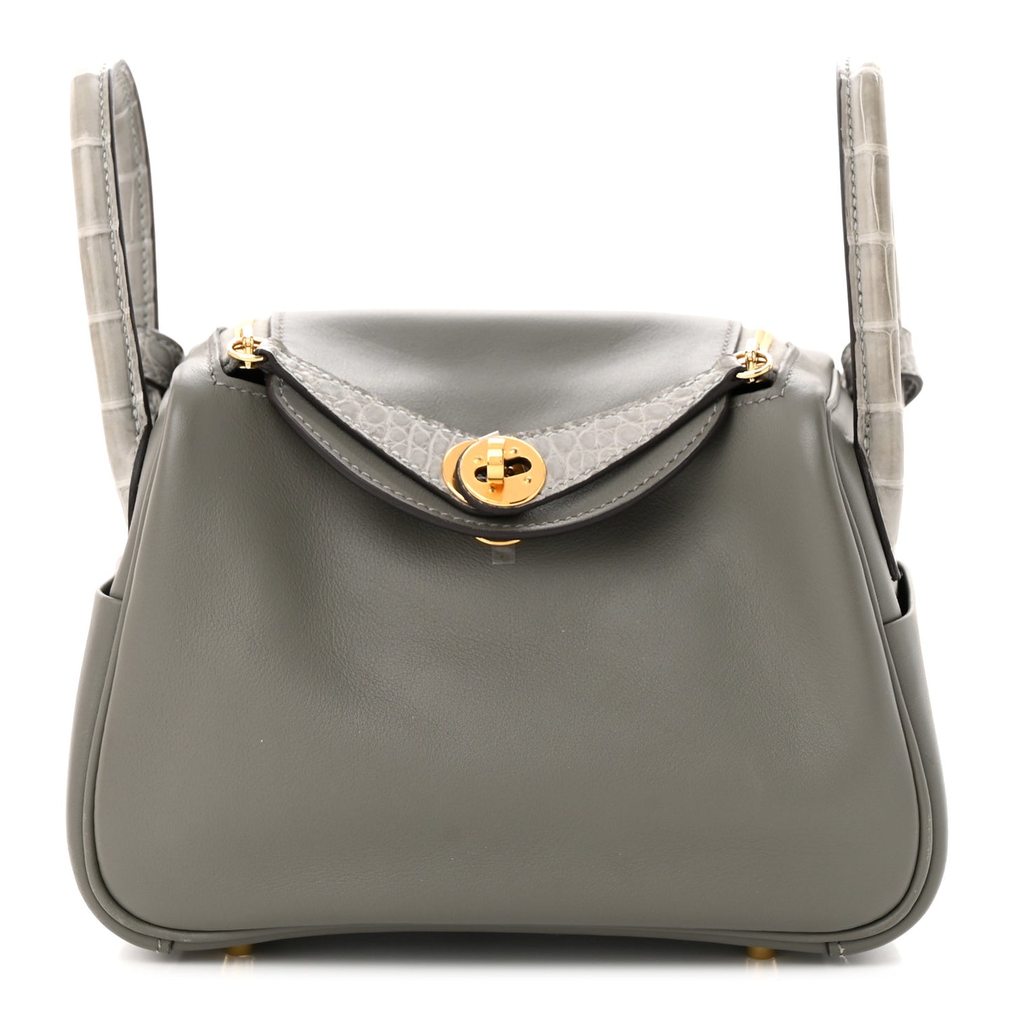 Swift Matte Alligator Mini Touch Lindy 20 Gris Meyer