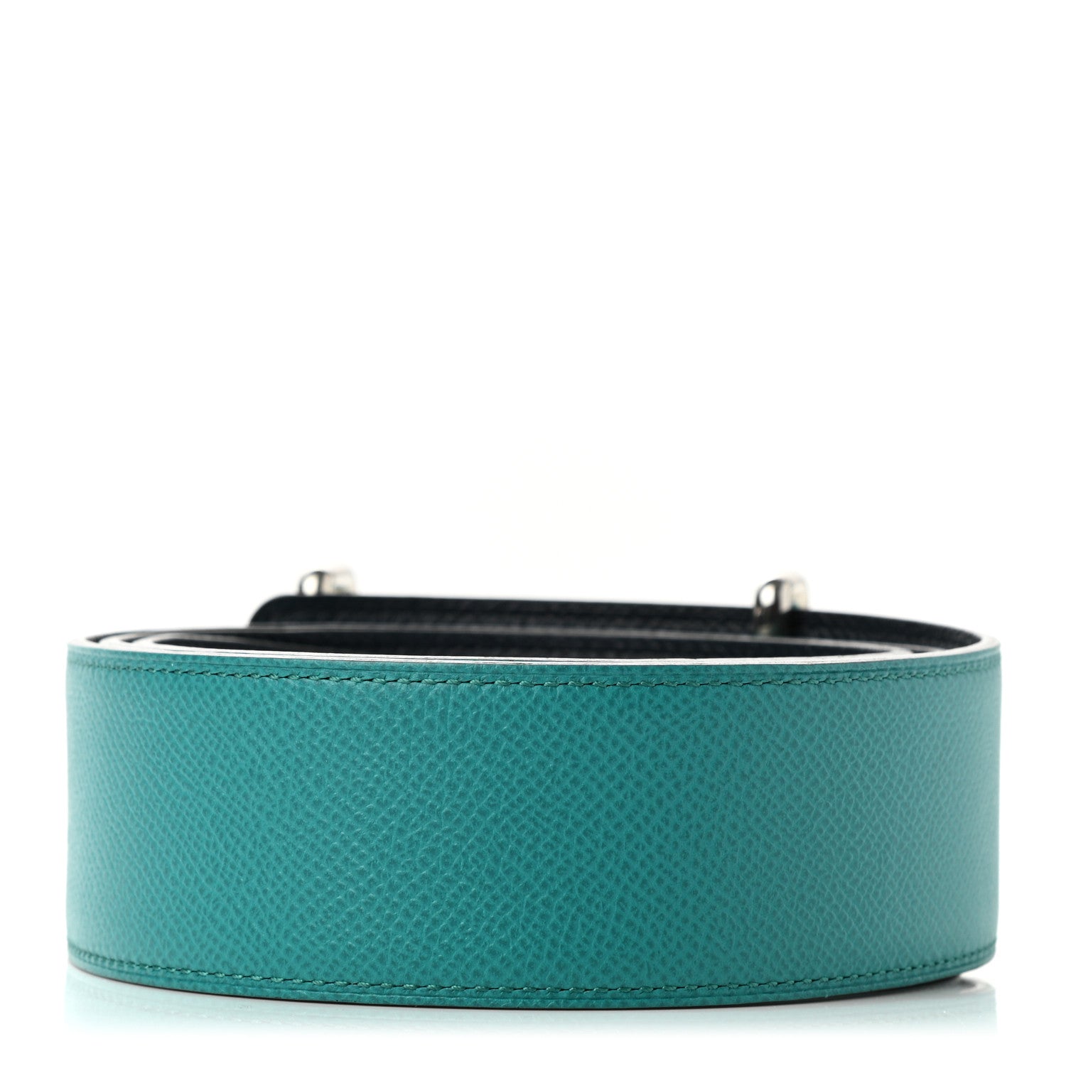 Hermes Epsom 40mm Idem Belt 90 Bleu Paon Bleu Obscur 2 of 7