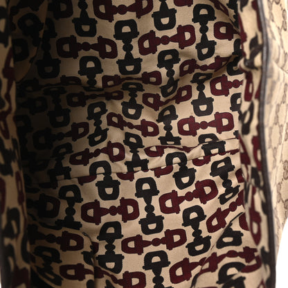 Gucci Monogram Large Jolicoeur Tote Brown 5 of 10