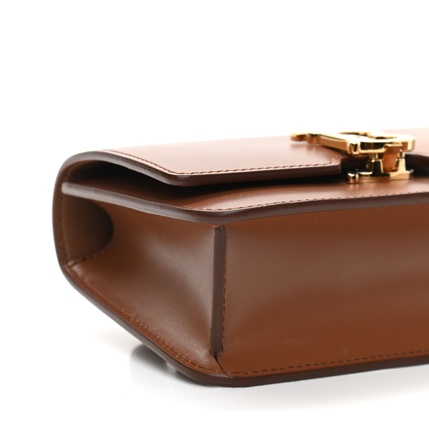Calfskin TB Belt Bag Malt Brown