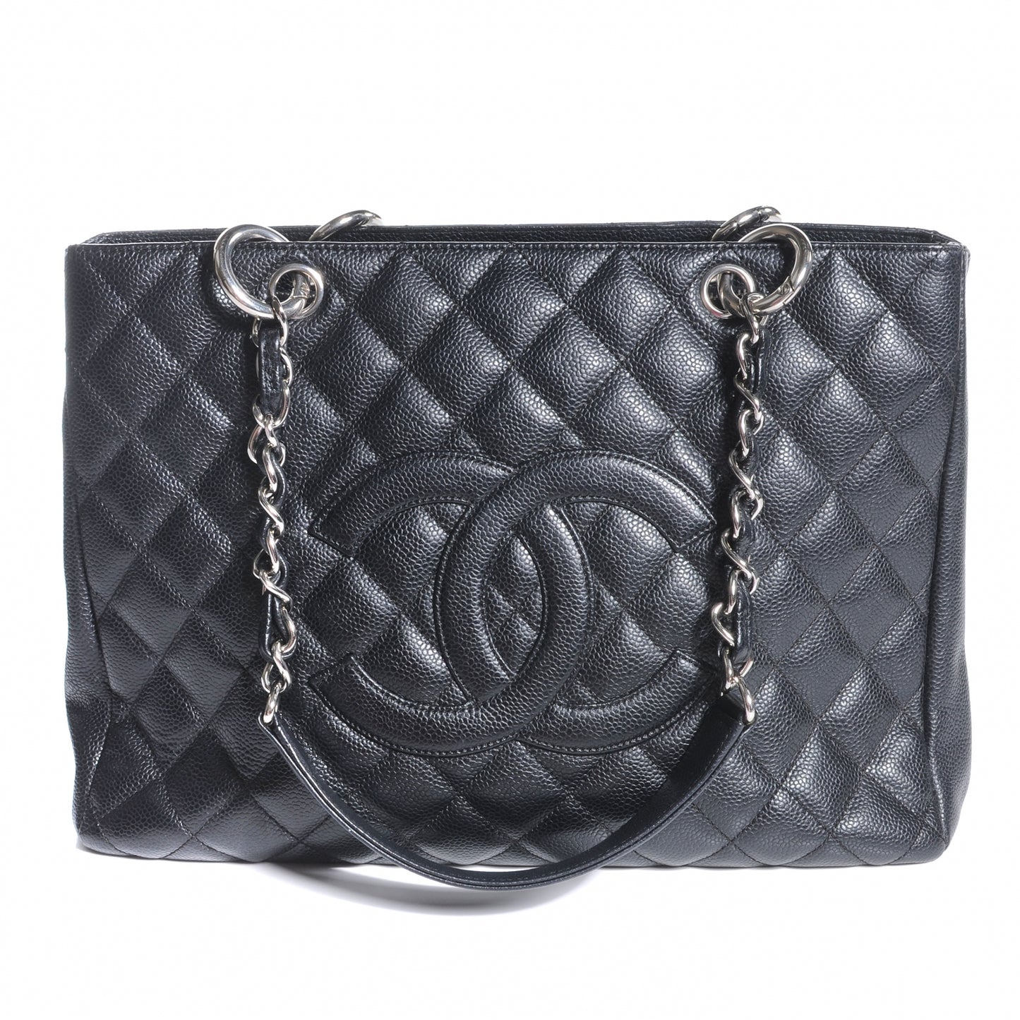 Caviar Grand Shopping Tote GST Black