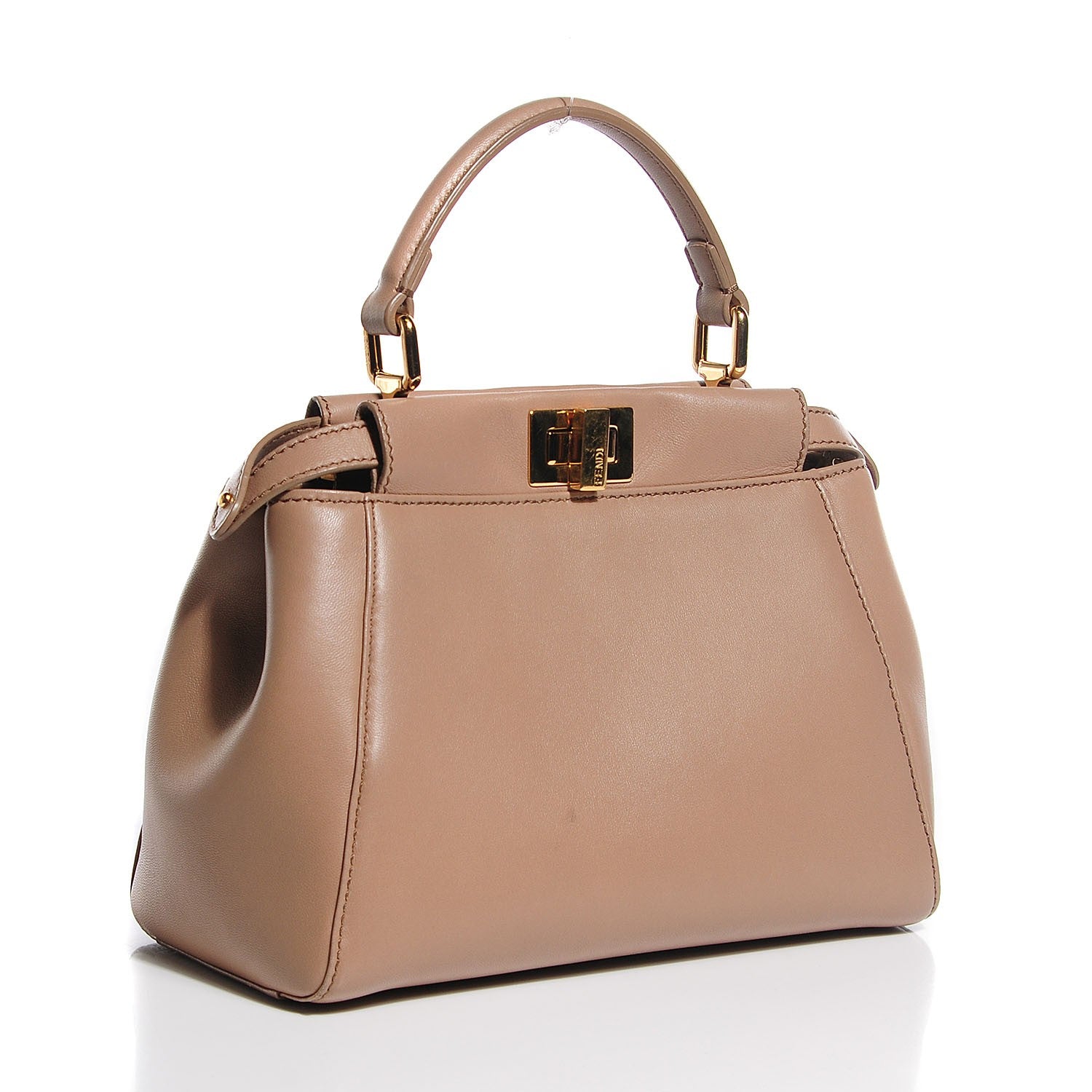Fendi Nappa Mini Peekaboo Iconic Satchel Ratmusquet 3 of 11