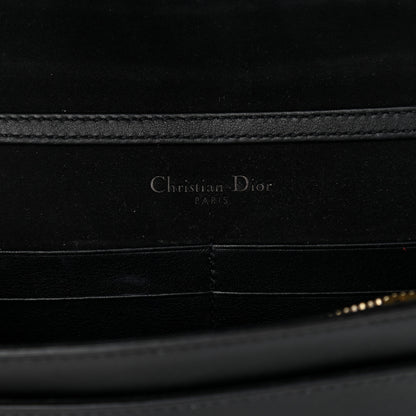 Christian Dior Lambskin Studded Micro Diorama Flap Bag Black 6 of 13