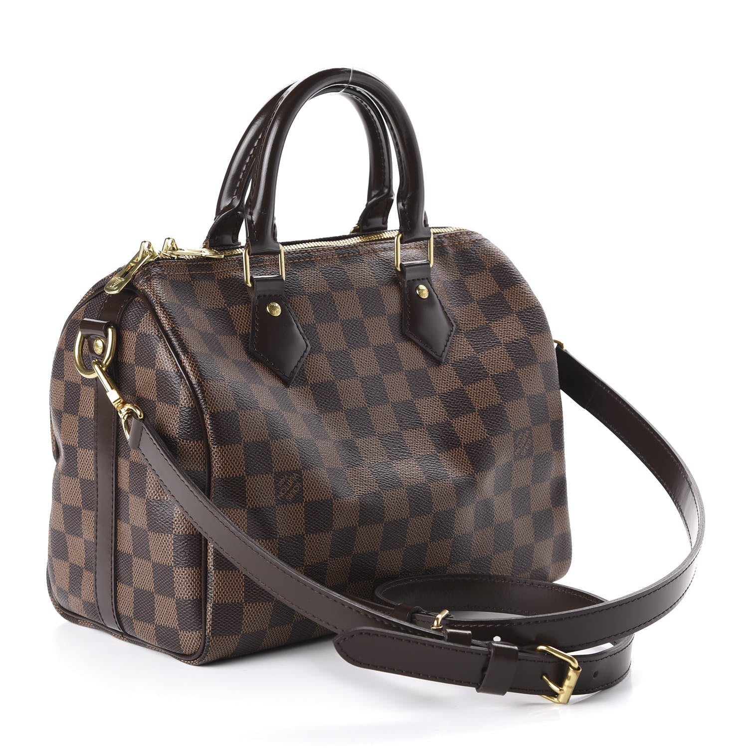 Louis Vuitton Damier Ebene Speedy Bandouliere 25 3 of 10