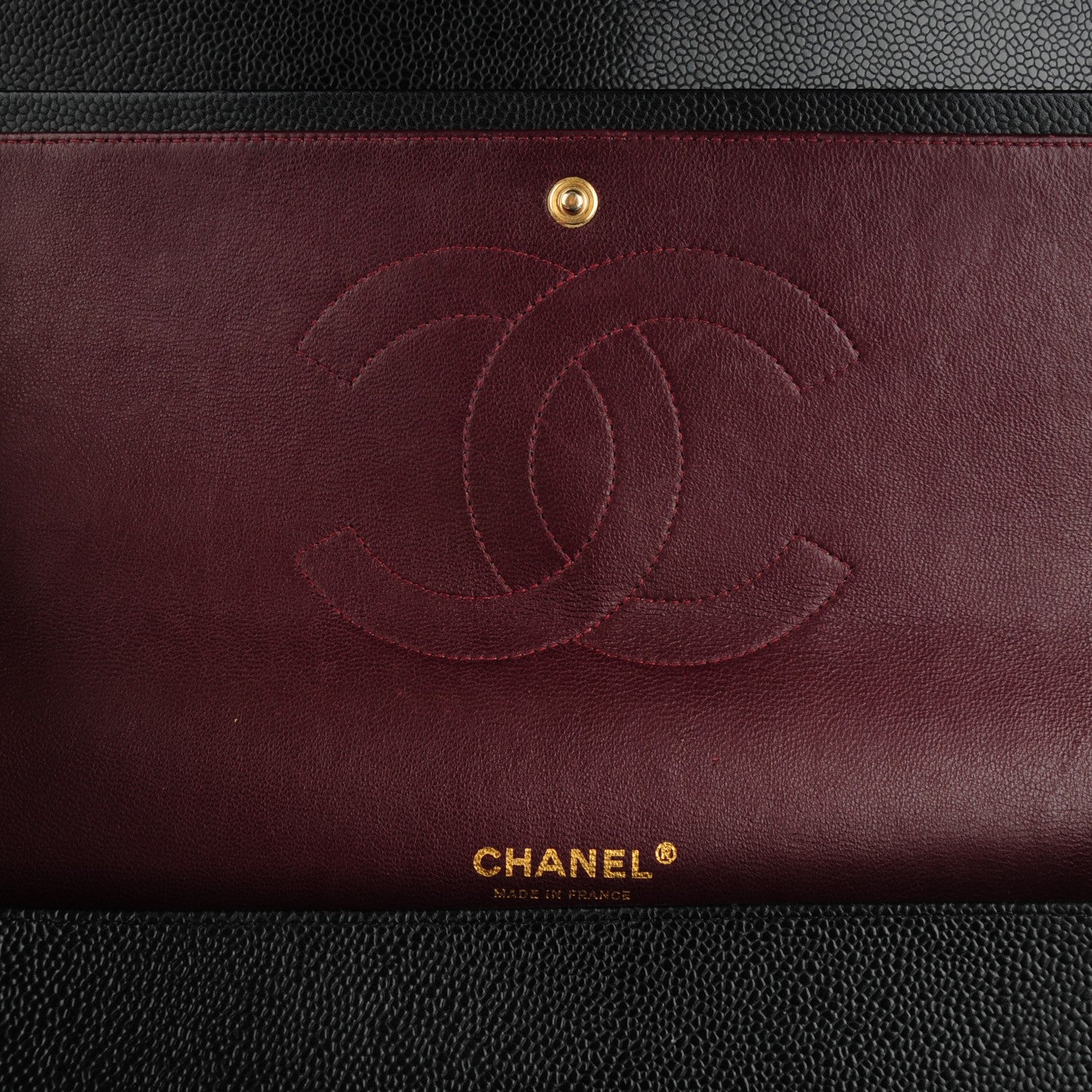 Chanel Caviar Quilted Maxi Double Flap Black 7 of 8