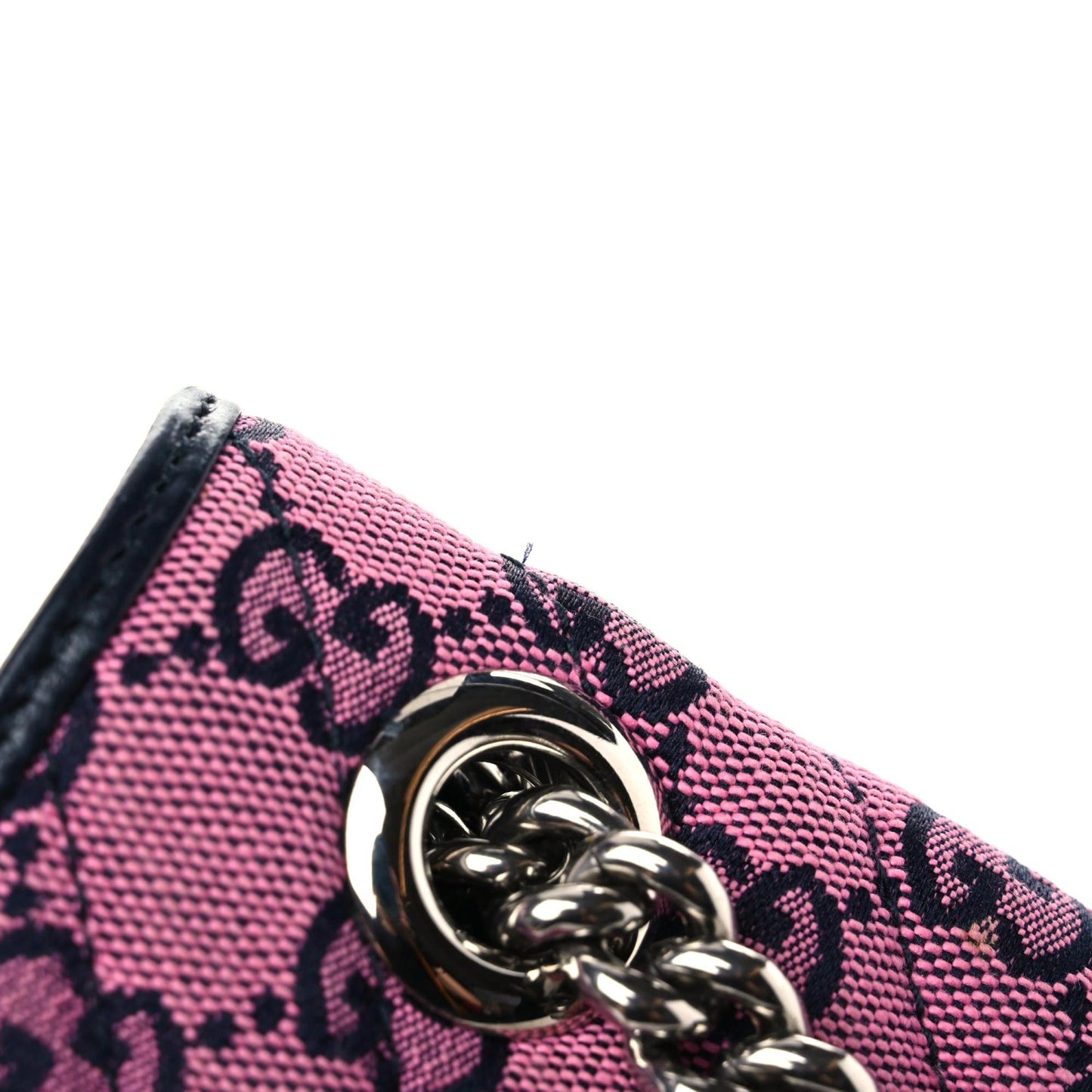 Monogram Multicolor Matelasse Diagonal Small GG Marmont Shoulder Bag Pink Blue Red Yellow Green