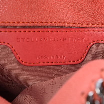 Stella McCartney Shaggy Deer Mini Falabella Fold Over Tote Peony 6 of 8