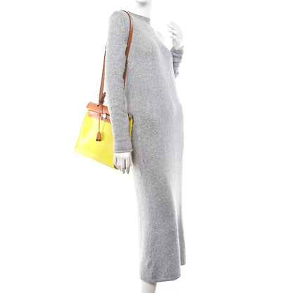 Hermes Toile H Berline Vache Hunter Herbag Zip 31 PM Lime 2 of 11