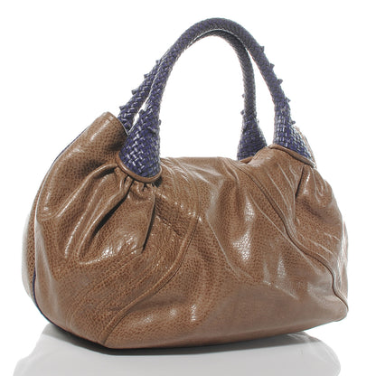Fendi Vitello Bugatti Spy Acacia Blue 3 of 9